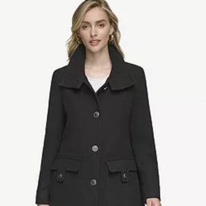 Women's Almedia Sb Wool Twill Coat With Back Belt